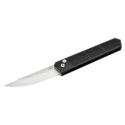 Couteau de poche Böker Plus Kwaiken Grip Auto Black - 20,5 cm / Blanc