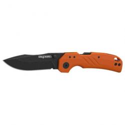 Couteau de poche Cold Steel Engage 7,6 cm / Noir / Noir - 7,6 cm / Noir / Orange