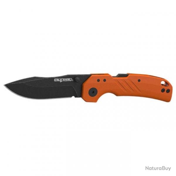 Couteau de poche Cold Steel Engage 7,6 cm / Noir / Noir - 7,6 cm / Noir / Orange