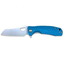 Couteau de poche Honey Badger Wharncleaver D2 21 cm / Bleu - 21 cm / Bleu