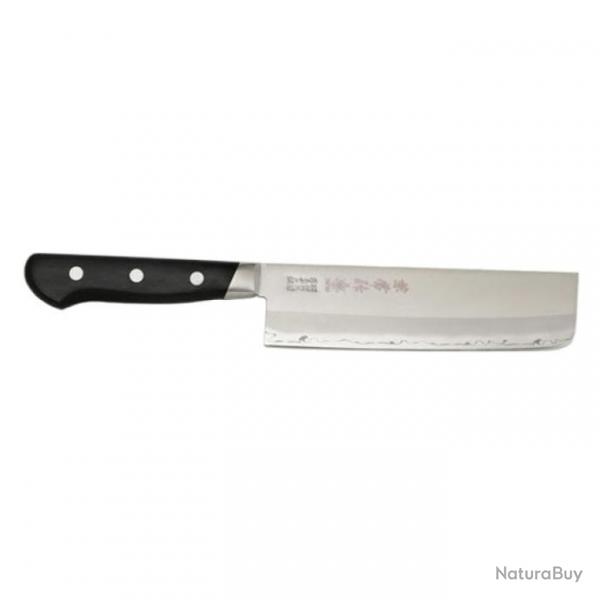 Couteau japonais Kane Tsune Usubagata 30 cm / Bois naturel - 29,3 cm / Bois teint