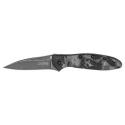 Couteau de poche Kershaw Leek Blakwash Camo - 17,9 cm