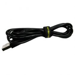 Câble USB/micro USB Nitecore pour lampe MH