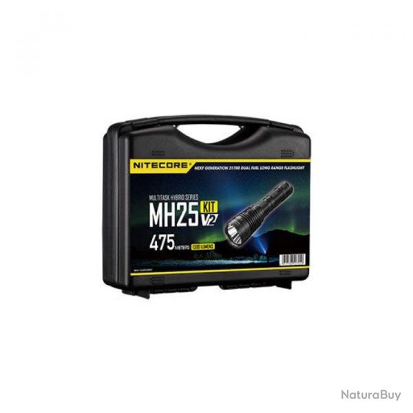Pack lampe torche Nitecore Multitask hybrid 25V2 Pack 1 - 1300Lm 15,7 - 15,72 cm