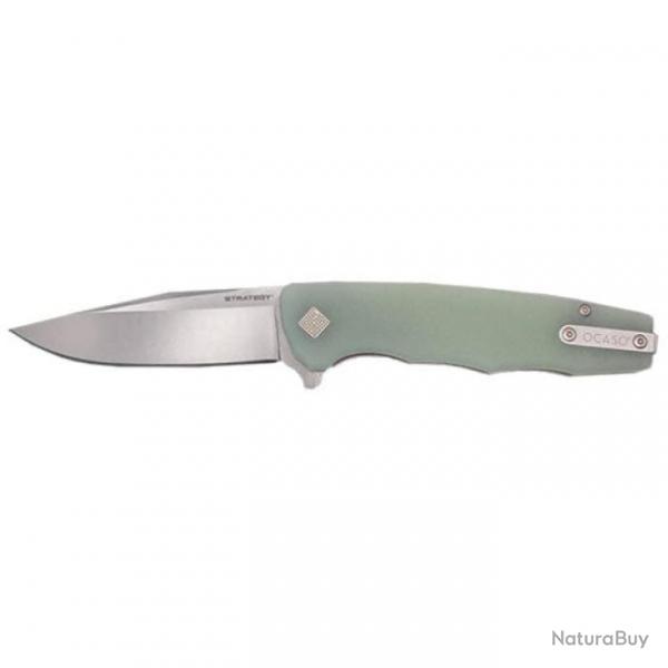 Couteau pliant Ocaso Strategy - 20 cm - Jade / Blanc