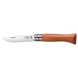 Couteau de poche Opinel Tradition Lx Inox N°06 Padouk - 16,5 cm
