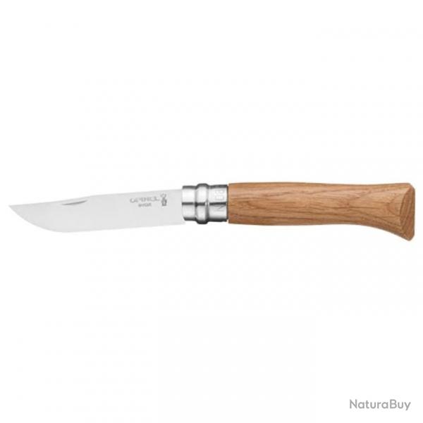 Couteau de poche Opinel Tradition LX Inox N08 - 19,5 cm / Chne