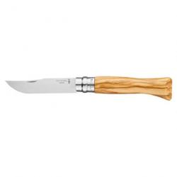 Couteau de poche Opinel Tradition LX Inox N°09 21 cm / Noyer - 21 cm / Olivier