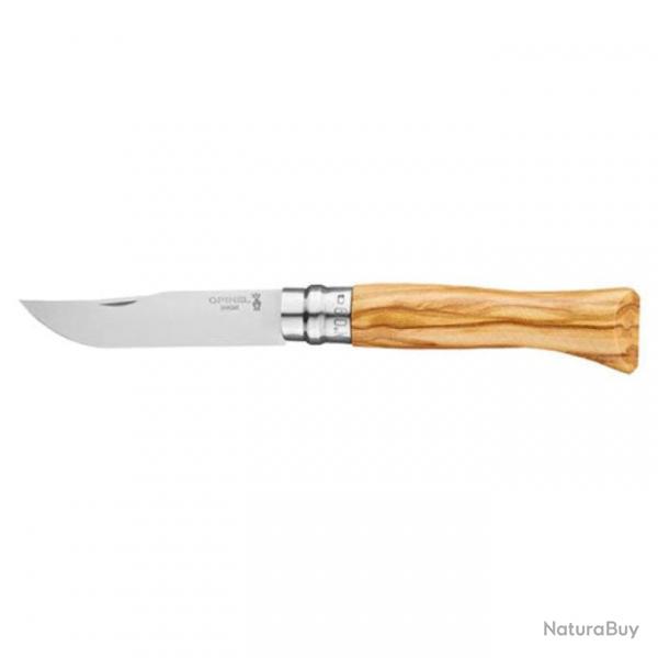 Couteau de poche Opinel Tradition LX Inox N09 21 cm / Noyer - 21 cm / Olivier