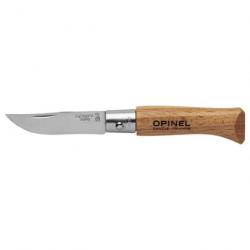 Couteau de poche Opinel Tradition Inox N°03 9,5 cm - 9,5 cm