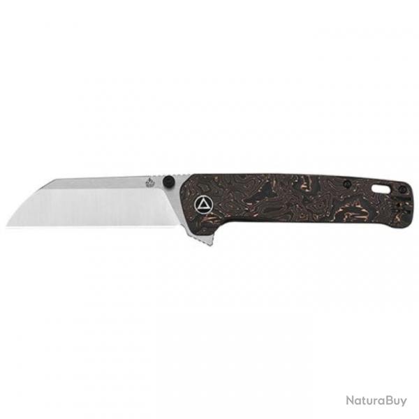 Couteau de poche QSP Penguin + - 20 cm - Noir/Bronze