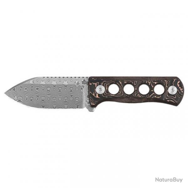 Couteau QSP Canary - 13,3 cm - Noir/Bronze
