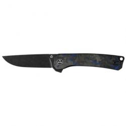 Couteau de poche QSP Osprey - 19 cm - Noir/Bleu