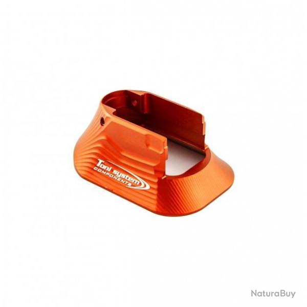 Magwell ouvert en aluminium pour Tanfoglio small frame - Orange - Largeur 52 - TONI SYSTEM