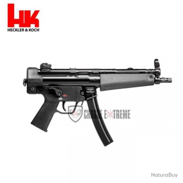 Pistolet H&K SP5 Cal 9x19 avec Crosse Fixe