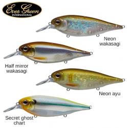 DESTOCKAGE ! Leurre Evergreen X-over 9cm 18.5g Neon Wakasagi