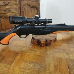 Browning BAR M3 cal 9.3x62 montage pivotant et lunettes de battue point rouge KITE OPTICS K6 1-6X24i