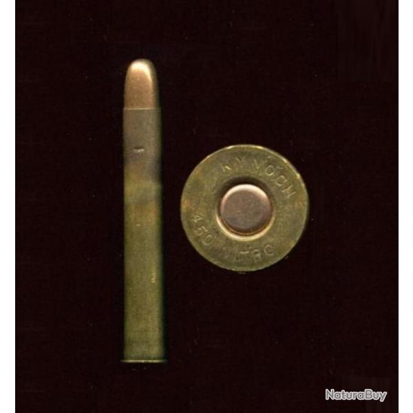 .450 NITRO EXPRESS - tui 3'' 1/4 (82 mm) - KYNOCH - balle cuivre arrondie