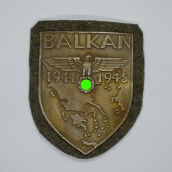 Insigne de la médaille Balkan