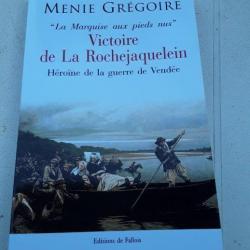 Livre sur madame de la rochejaquelin  .guerre de Vendée