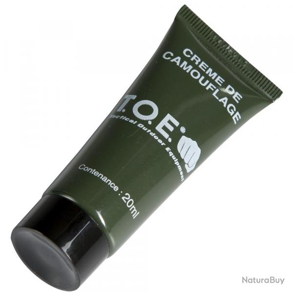 Tube crme camouflage NOIR