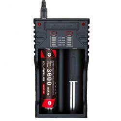 Chargeur pour 2 batteries rechargeables KLARUS