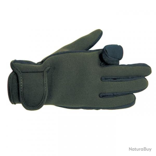 GANTS CHASSE NEOPRENE KAKI