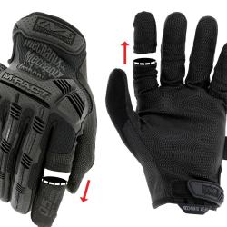 Gants T/S 0,5 mm M-Pact noir M NOIR