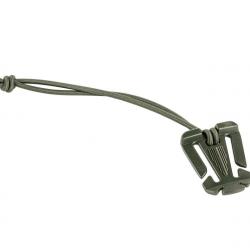 Elastique de maintien avec fixation pour passant M.O.L.L.E. VERT
