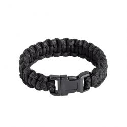 Bracelet de survie paracorde L NOIR