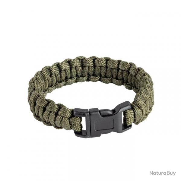 Bracelet de survie paracorde L VERT