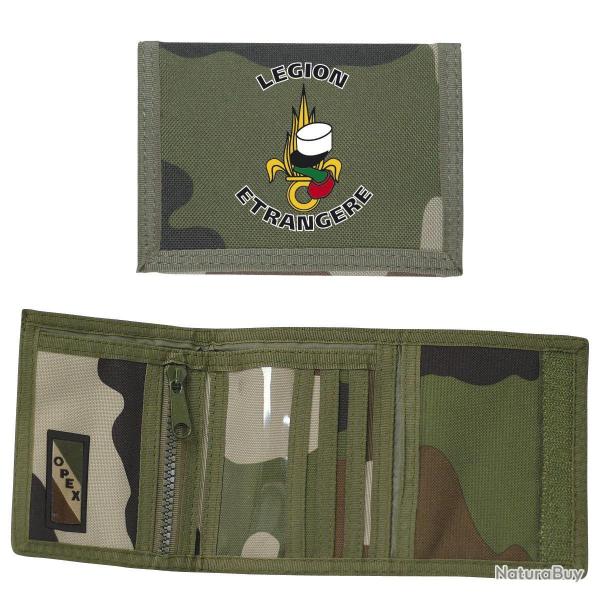 PORTEFEUILLES POLYESTER CAMOUFLAGE LEGION