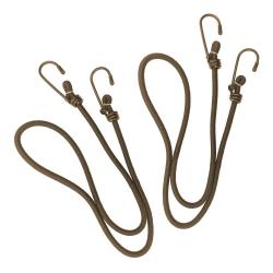 Lot/2 sandows longueur 75 cm - Ø 6 mm Expédition tan