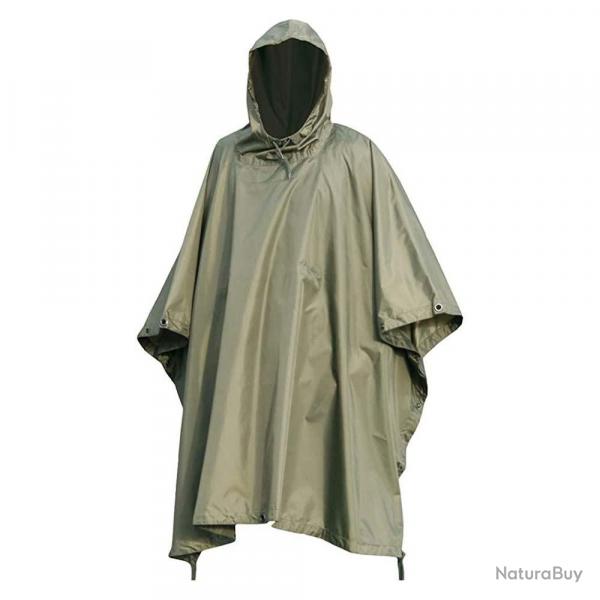PONCHO RIPSTOP VERT ARMEE