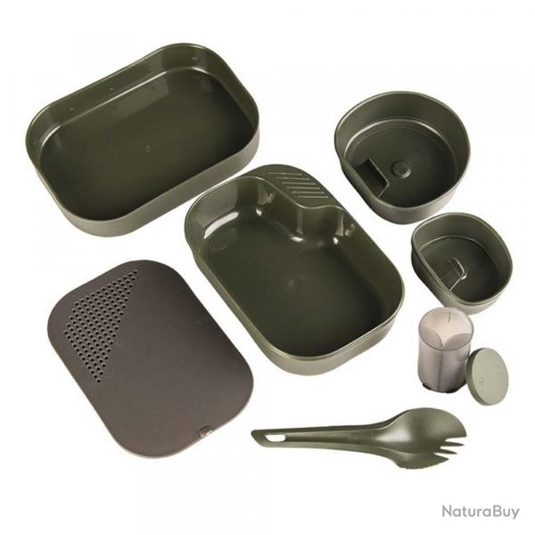 Set de vaiselles plastique Gamelle 7 pices