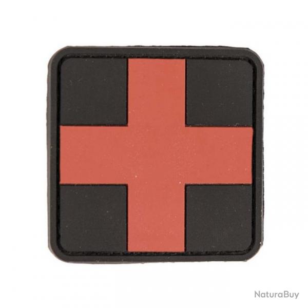 PATCH 3D PREMIERS SECOURS PVC AVEC SCRATCH GRAND ROUGE