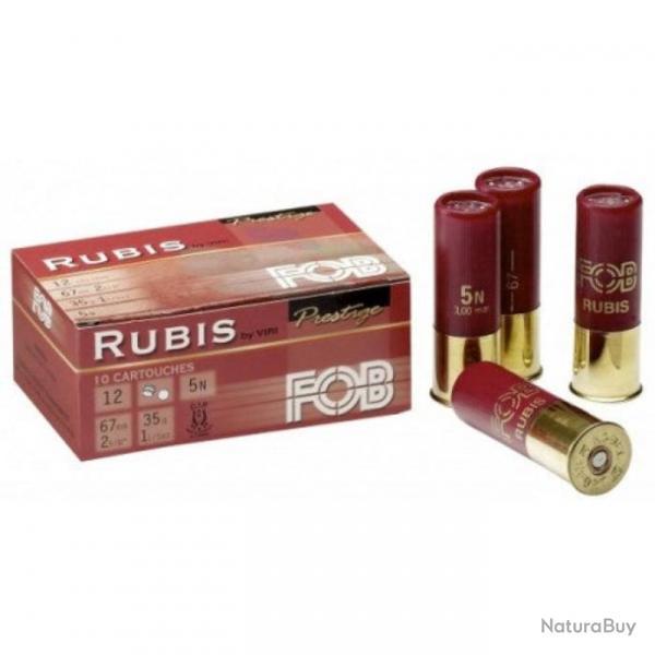 Munitions de chasse FOB Rubis Cal.12 67 Par 1