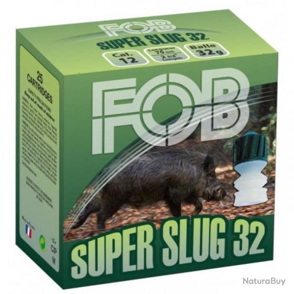 Balles FOB Super Slug - Cal.12/70 - 32 g / Par 1