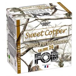 Cartouches de chasse FOB Sweet Cooper Cal.20 70 Par 1 29 g cuivré