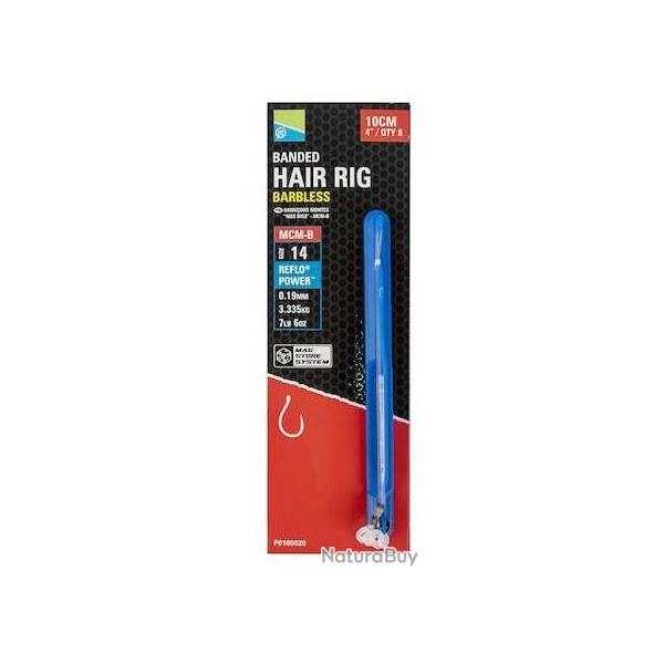 HAMECONS MONTES BANDED HAIR RIG BARBLESS 10CM PAR 8 Taille 14