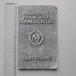 CATALOGUE mini-format MANFACTURE FRANCAISE D'ARMES & CYCLES (Années 40): MANUFRANCE Chasse Pêche
