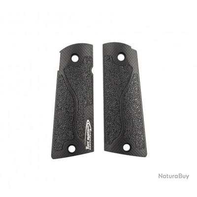 Poignées De Luxe Pour Pistolet 1911 – Acrylique Dentelle Noire – Neuves (détail Mineur)