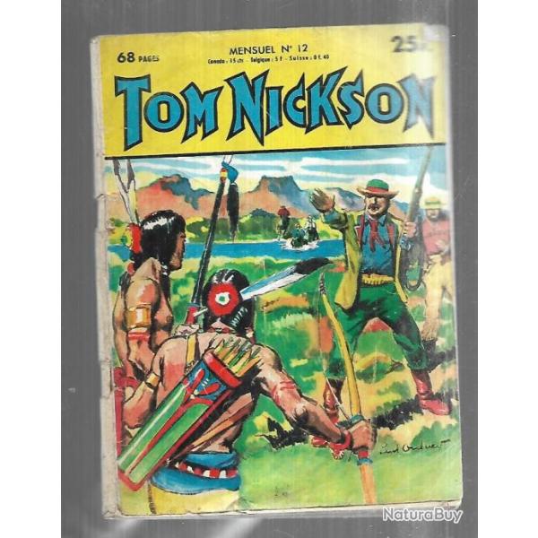 tom nickson 12 comic's , bd de presse