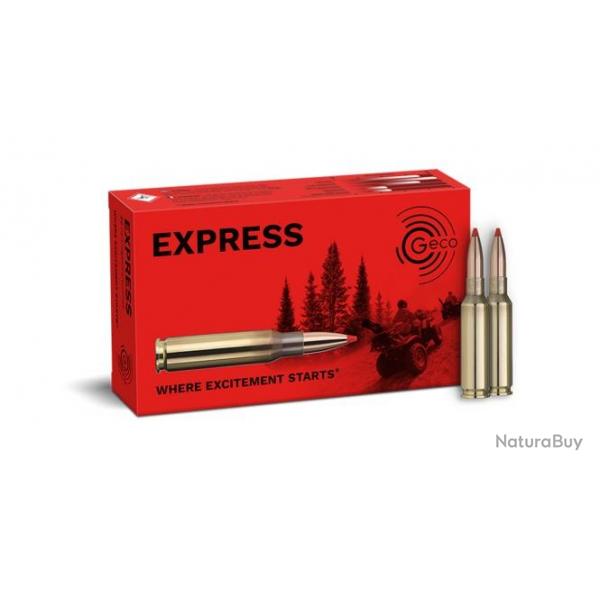 Munition Geco 6.5x55 SE Express 9.1g 140gr x10 boites
