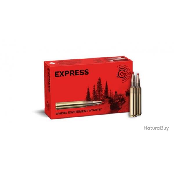 Munition Geco 7mm Rem Mag Express 10g 155gr x5 boites