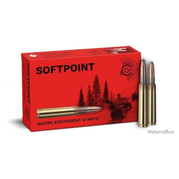 Munition Geco 7x64 Softpoint 10.7g 165gr x5 boites