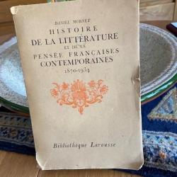 livre ancien de 1927 histoire de la litterature Larousse