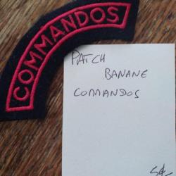 Patch banane commandos