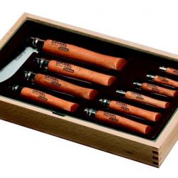 Coffret Opinel 10 Couteaux "Carbone" [Opinel]