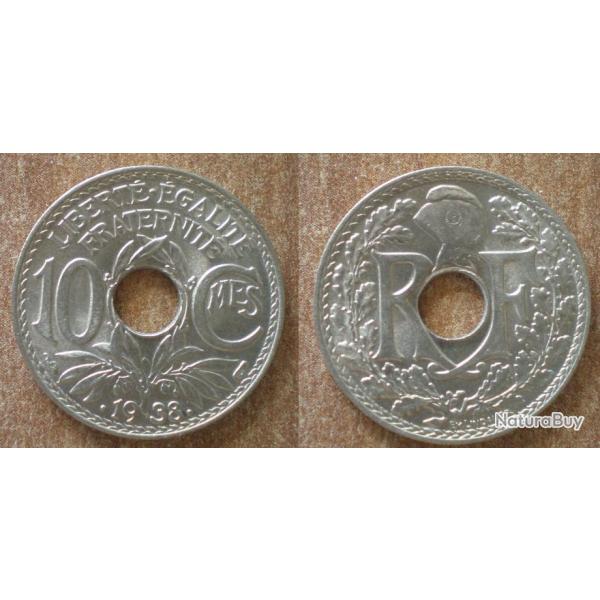 France 10 Centimes 1938 NEUVE Lindauer Piece Centime En Franc Francs